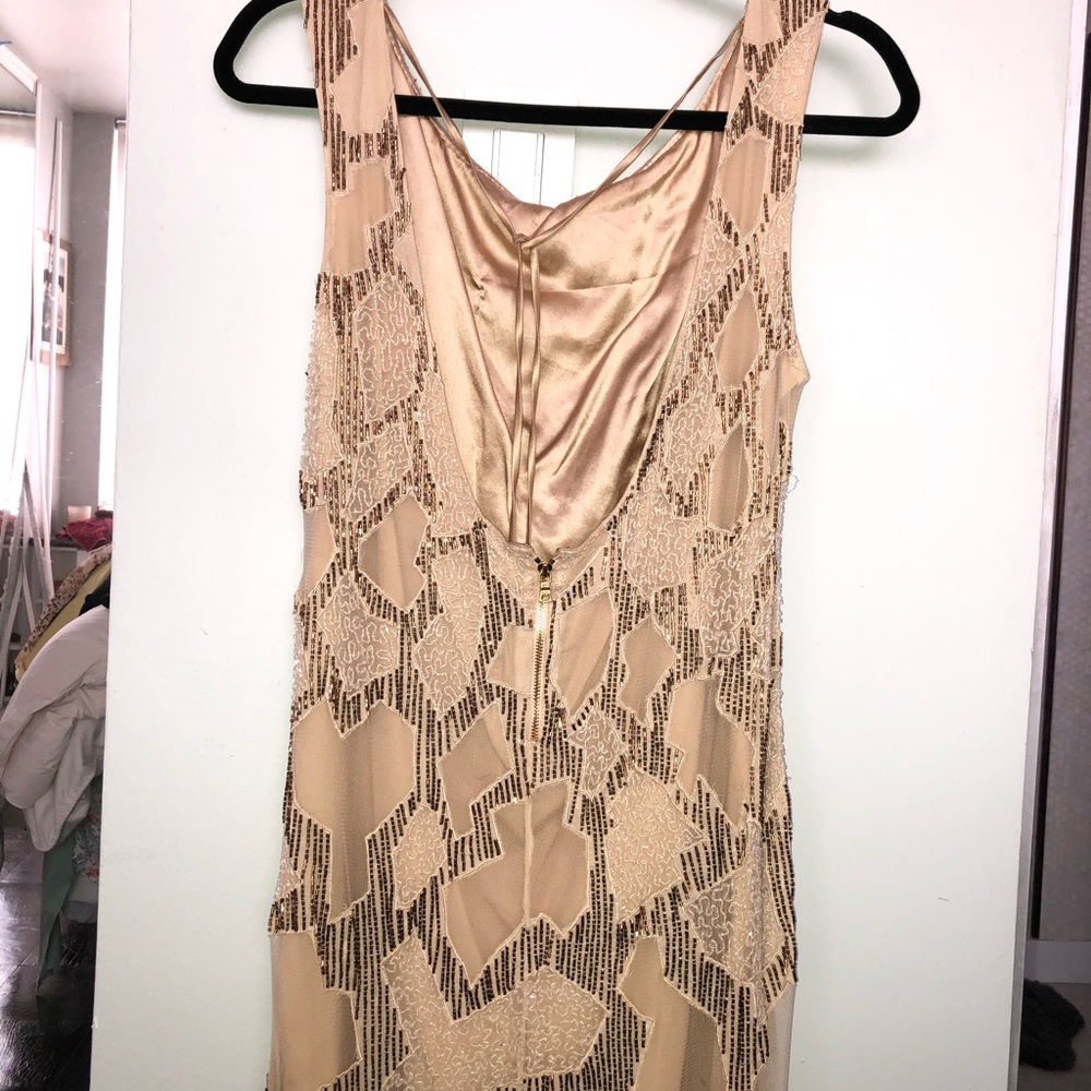 Designer Sequin Cocktail Dress